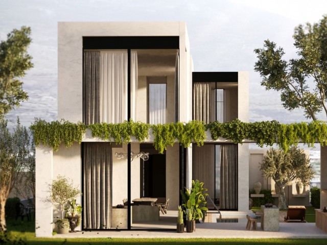 2+1 & 4+1 Apartments and Villas in Kyrenia Lapta region