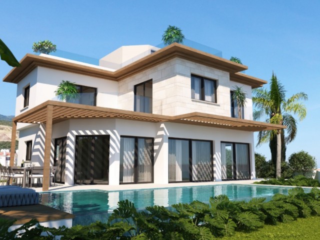 Charmante 3+1 Villa zum Verkauf in Alsancak Kyrenia