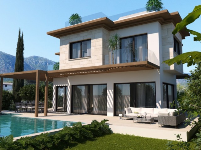 Charming 3+1 Villa for Sale in Alsancak Kyrenia