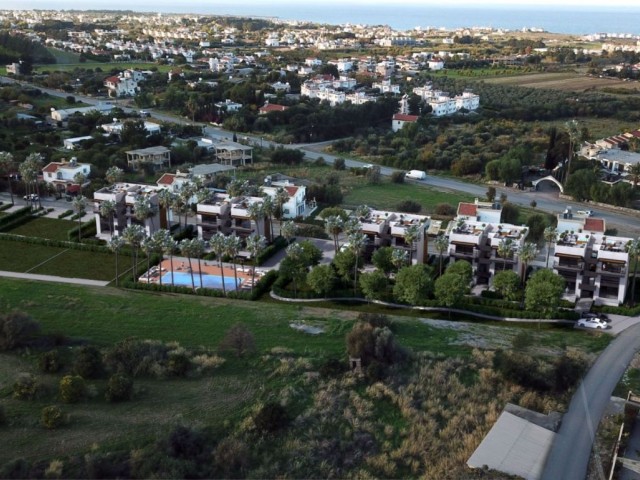1+1 and 2+1 flats for sale with private pool option in Karşıyaka/Girne