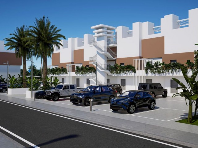 Studio-Loft-Wohnungen zum Verkauf im neuen Projekt in Iskele/Kocatepede