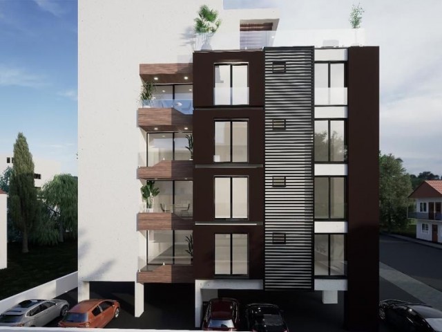 2+1 Flats with Sea View for Sale from the Project in Kyrenia Center