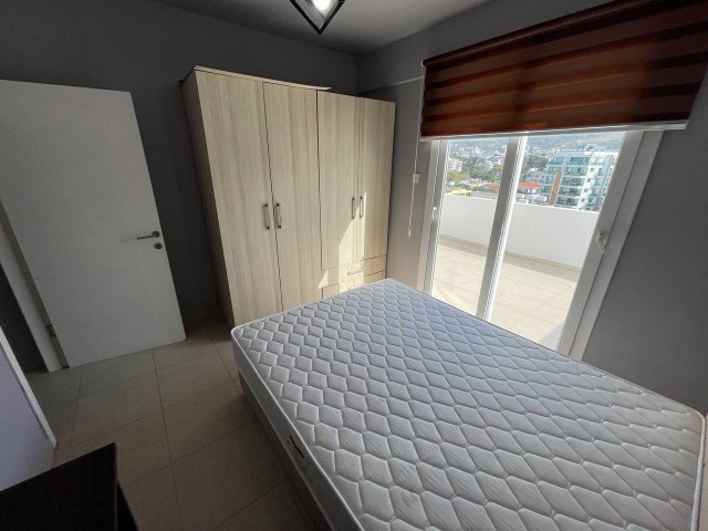 Fully Furnished Penthouse 2+1 with Sea and Mountain Views for Sale in Kyrenia Center