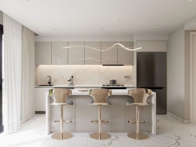آپارتمان 2+1 دوبلکس و 2+1 پنت هاوس برای فروش در پروژه جدید در ایسکله لانگ بیچ.