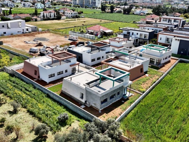 Last 2 3+1 Bungalows for sale from the project in Yeni Boğaziçi