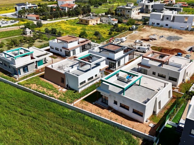 Die letzten 2 3+1 Bungalows zum Verkauf aus dem Projekt in Yeni Boğaziçi