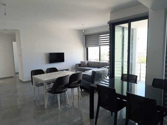Полностью меблированная квартира 2+1 с видом на море в аренду в Чаталкёй, Кирения