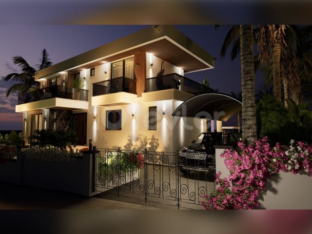Girne Edremit'te Ultra Lüx Projeden Satılık Villa
