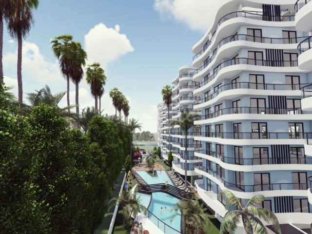 İskele/Long Beach Projeden satılık deniz manzaralı   2+1  muhteşem daireler
