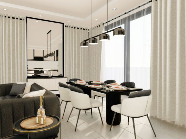 آپارتمان های باشکوه 3+1 برای فروش از یک پروژه 3+1 در ایسکله لانگ بیچ