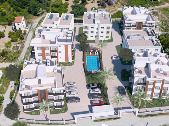 2+1 & 3+1 Flats in a Complex with Pool in Kyrenia Lapta