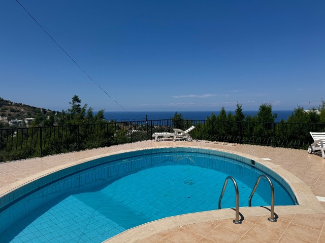Villa with Fascinating Sea View in Kyrenia Kayalar