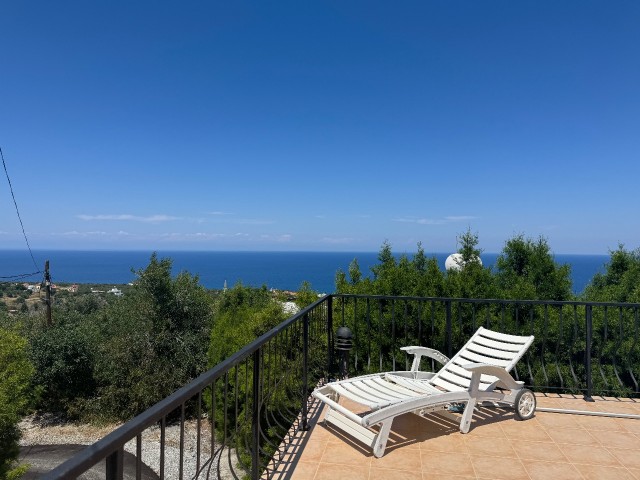 Villa with Fascinating Sea View in Kyrenia Kayalar