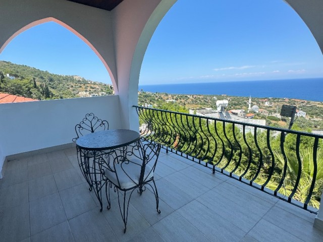 Villa with Fascinating Sea View in Kyrenia Kayalar