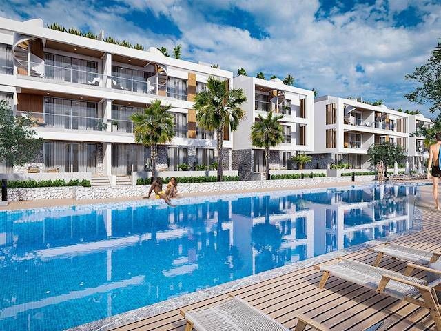 2+1 Apartment In A Super Luxurious Site In Alsancak, Girne For Sale