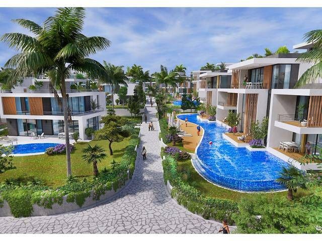 1+1 zum Verkauf in Famagusta Tatlısu Luxus-Site || Preise ab 130.000 Stg