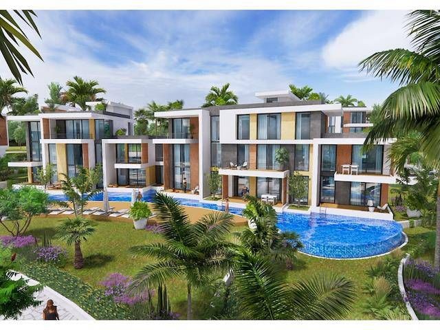 1+1 zum Verkauf in Famagusta Tatlısu Luxus-Site || Preise ab 130.000 Stg