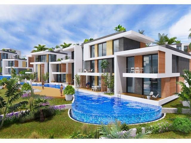 1+1 برای فروش در Famagusta Tatlısu سایت لوکس || شروع قیمت ها از 130000 تومان