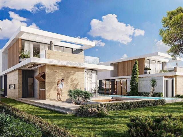 Girne Çatalköy Lux Site İçerisinde Satılık 4+1 Villa
