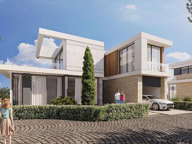 Girne Çatalköy Lux Site İçerisinde Satılık 4+1 Villa