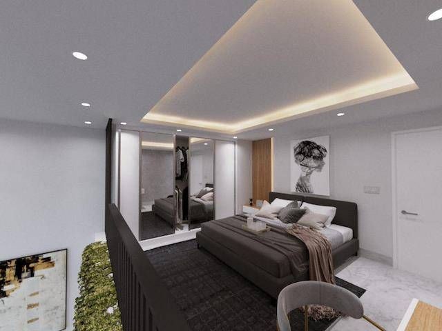 1+1 Loft-Wohnungen zum Verkauf in einem neuen Luxusstandort in Kyrenia Esentepe