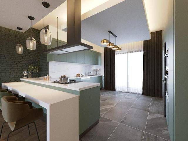 1+1 Loft Flats for Sale in a New Luxury Site in Kyrenia Esentepe