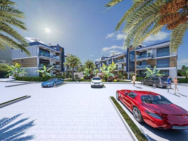 2+1 Flats for Sale in a New Site in Kyrenia Lapta