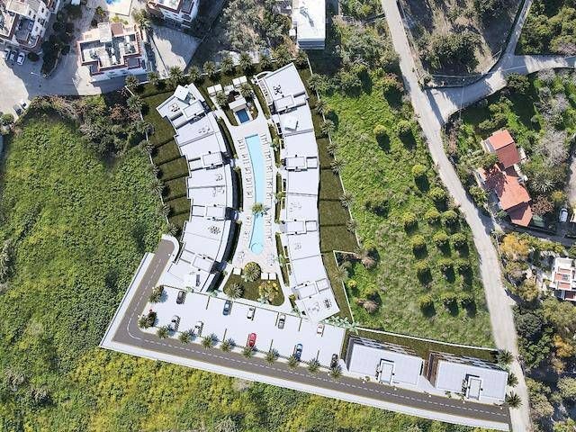 2+1 Wohnungen zum Verkauf an einem neuen Standort in Kyrenia Lapta