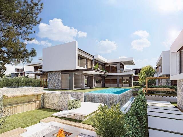 Girne Çatalköy Lux Müstakil Satılık 4+1 Villa