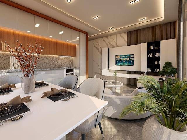 1+1 Flat for Sale in a New Building in Kyrenia Center