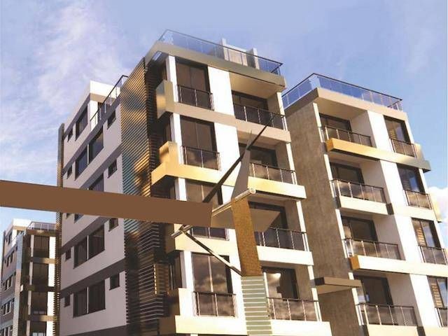 2+1 Flats for Sale in Nicosia Küçük Kaymaklı Project Nearing Completion