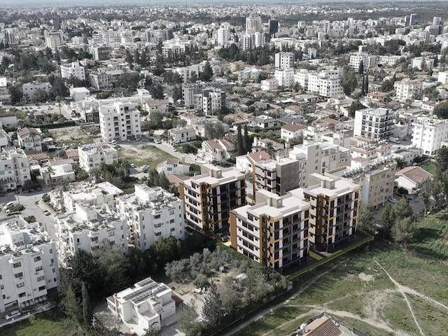 2+1 Flats for Sale in Nicosia Küçük Kaymaklı Project Nearing Completion