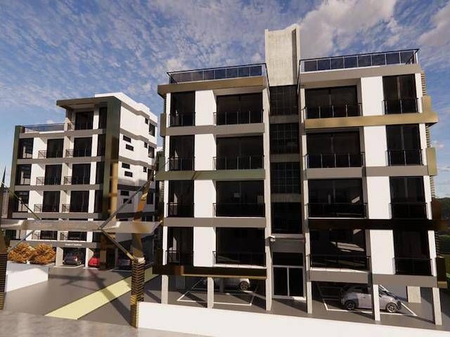 2+1 Wohnungen zum Verkauf in Nikosia Küçük Kaymaklı-Projekt steht kurz vor der Fertigstellung