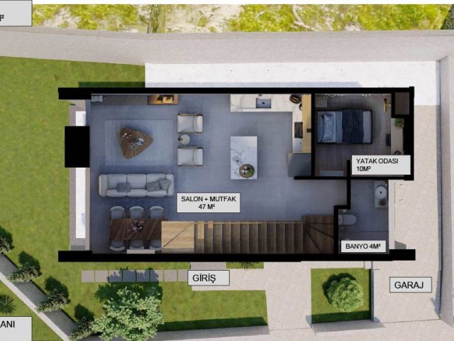 Kyrenia Karaağaç 3+1 Lux Freistehende Villa