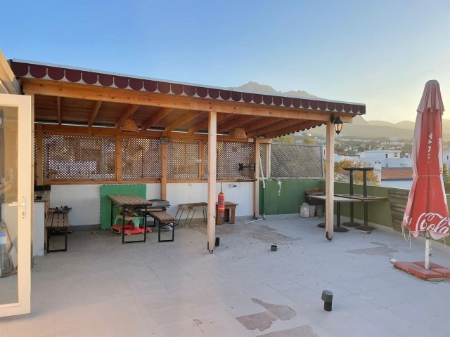 Girne Karaoğlanoğlu اتاق بزرگ 2+1 آپارتمان