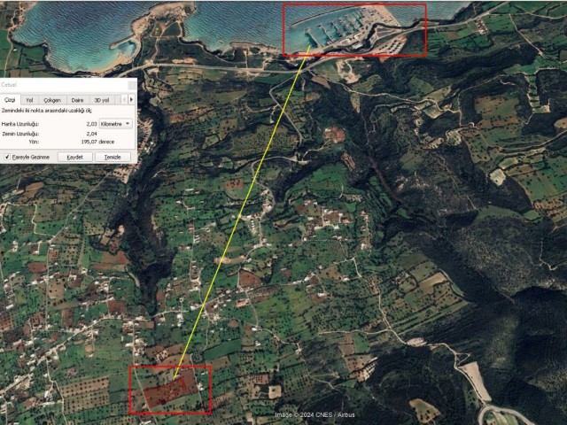 8 DECLARES OF LAND FOR SALE IN İSKELE-SİPAHI