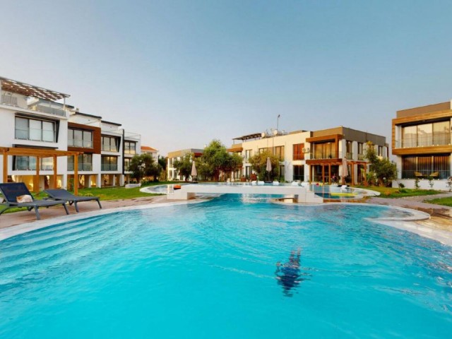 3+1 VILLA ZU VERMIETEN IN KYRENIA ZENTRALER POOLSTANDORT