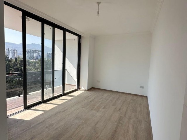 Spacious Unfurnished Penthouse for Rent with Magnificent View in Kyrenia Center