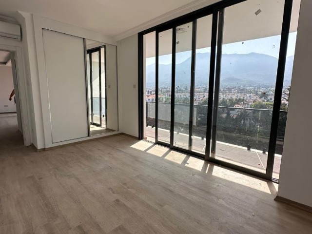 Spacious Unfurnished Penthouse for Rent with Magnificent View in Kyrenia Center