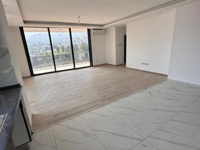 Spacious Unfurnished Penthouse for Rent with Magnificent View in Kyrenia Center