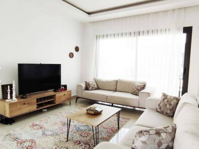 Furnished 3+1 Flat for Sale in a Site with a Pool Close to the Center of Kyrenia