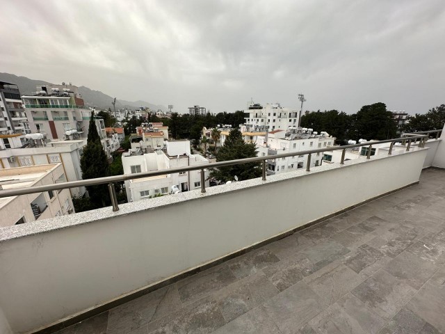 Penthouse for Rent in Kyrenia Center 2+1 Fully Furnished with Large Balcony