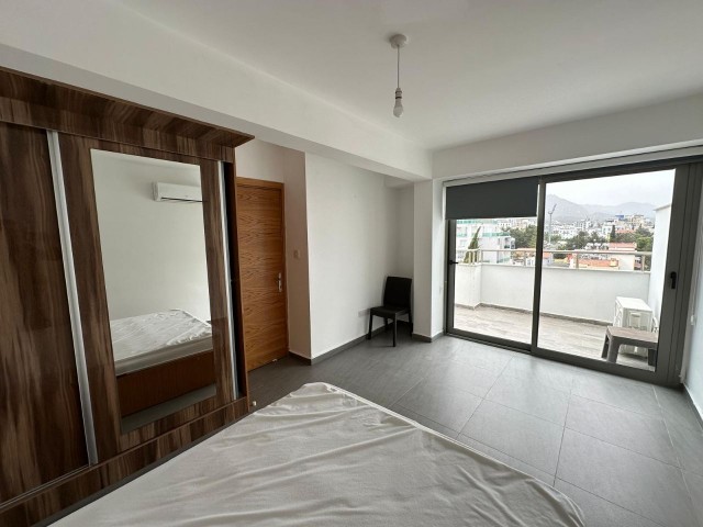 Penthouse for Rent in Kyrenia Center 2+1 Fully Furnished with Large Balcony