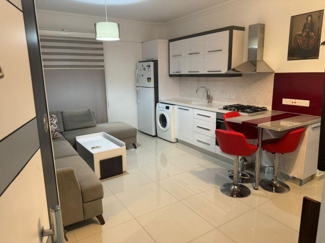 Kyrenia Center 550 Stg Fully Furnished 1+1 for Rent Including Dues