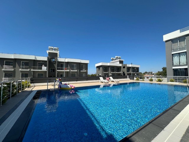 Kyrenia Alsancak Site with Pool, Fully and Newly Furnished 2+1 New Flat