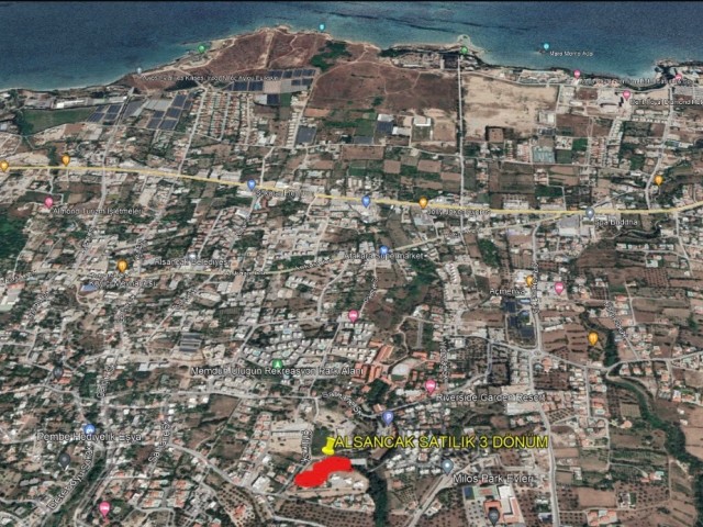 Alsancak 3 decare land for sale