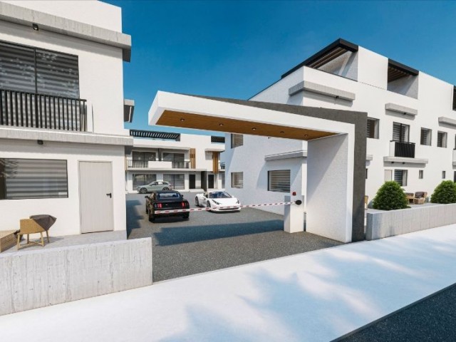 Iskele twin villa triplex 2+1