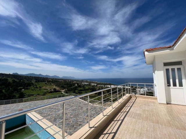 Luxury 4+1 Villa With A Great View In Esentepe