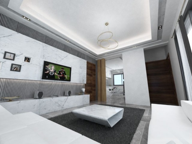 Luxuswohnungen zum Verkauf in einem Komplex mit toller Lage in İskele Boğaz