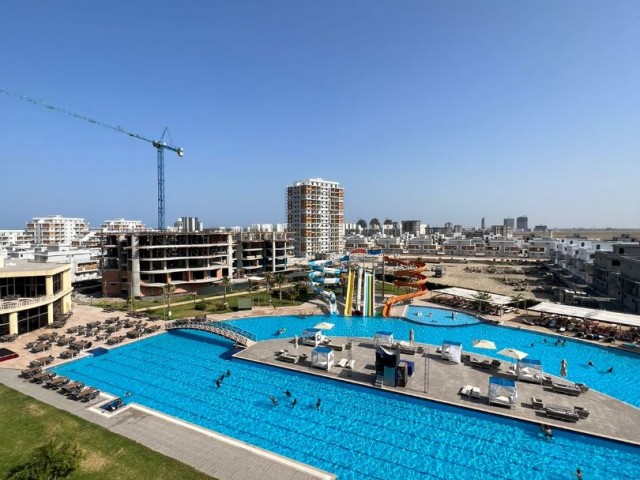 2+1 Apartment with Pool View for Sale in Iskele Long Beach Edelweiss